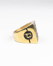 Jernhest - Brandon 13 Gold Ring - jhstore.se