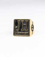 Jernhest - Brandon 13 Gold Ring - jhstore.se