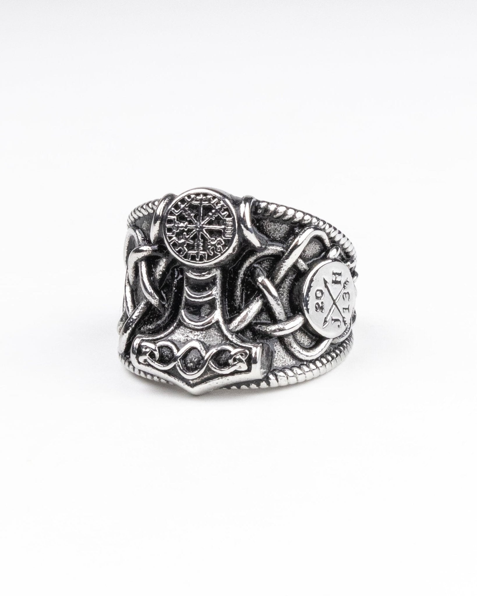 Jernhest - Bror Ring Silver - jhstore.se