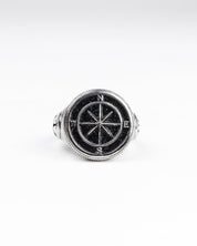 Jernhest - Christian Silver Ring - jhstore.se