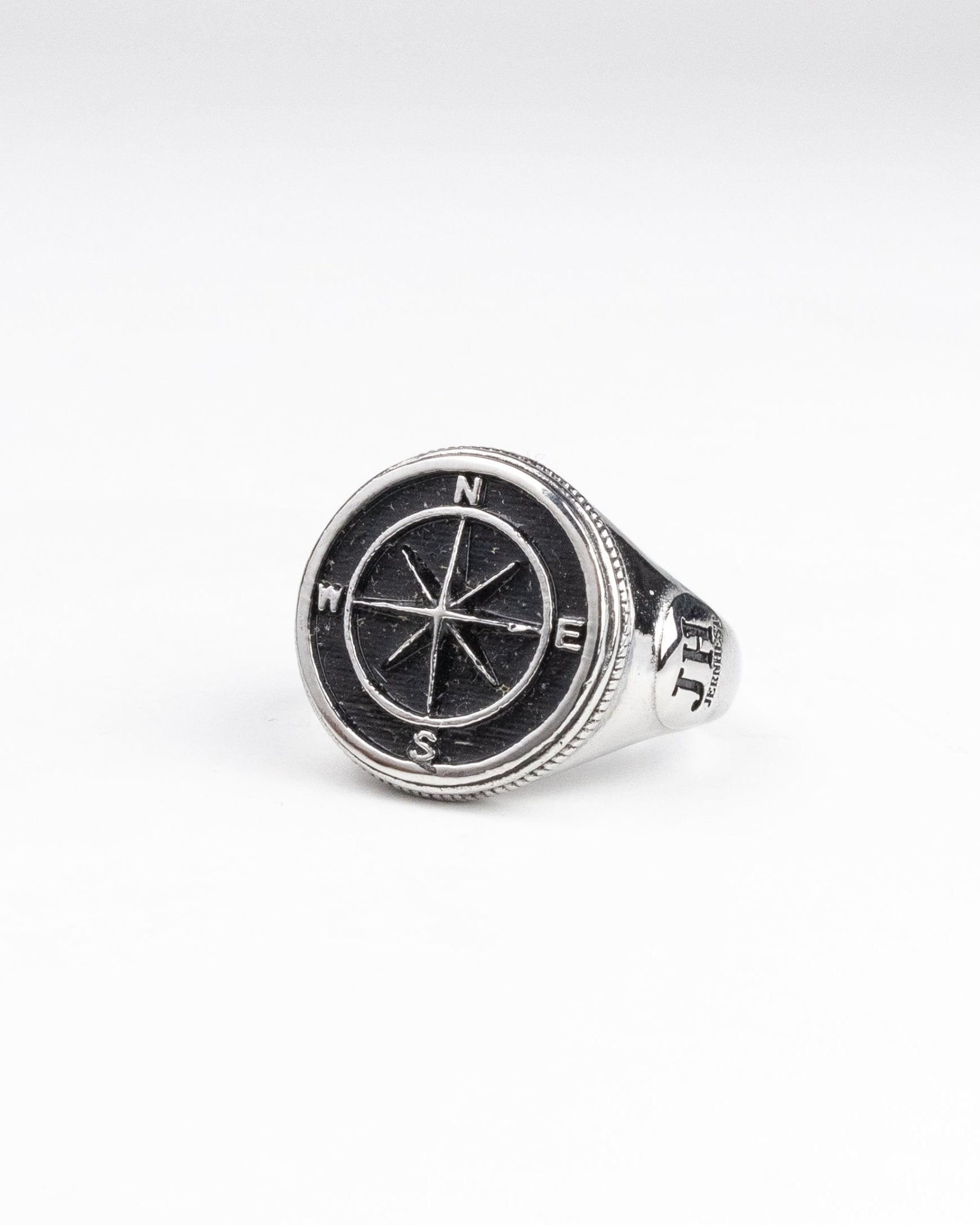 Jernhest - Christian Silver Ring - jhstore.se