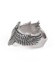 Jernhest - Eddie - Ring Örnmotiv Silver - jhstore.se