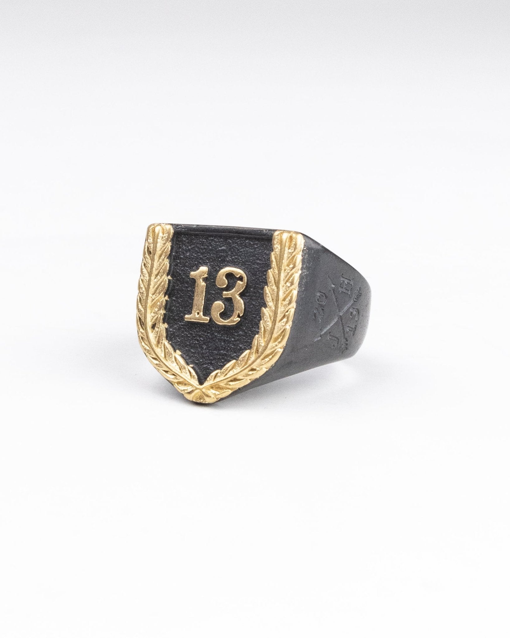 Jernhest - Elias Ring Black - jhstore.se