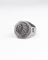 Jernhest - Geronimo Silver Ring