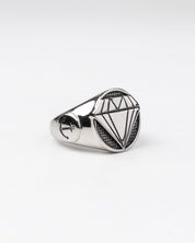 Jernhest - Gustaf Ring Silver - jhstore.se