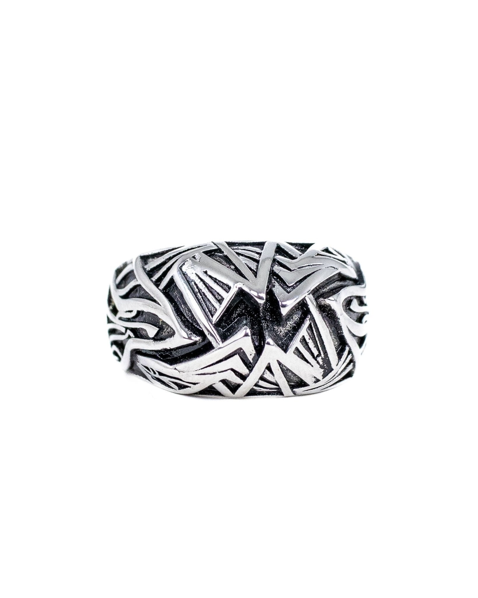 Jernhest - Haldur Silver - Ring i stål - jhstore.se