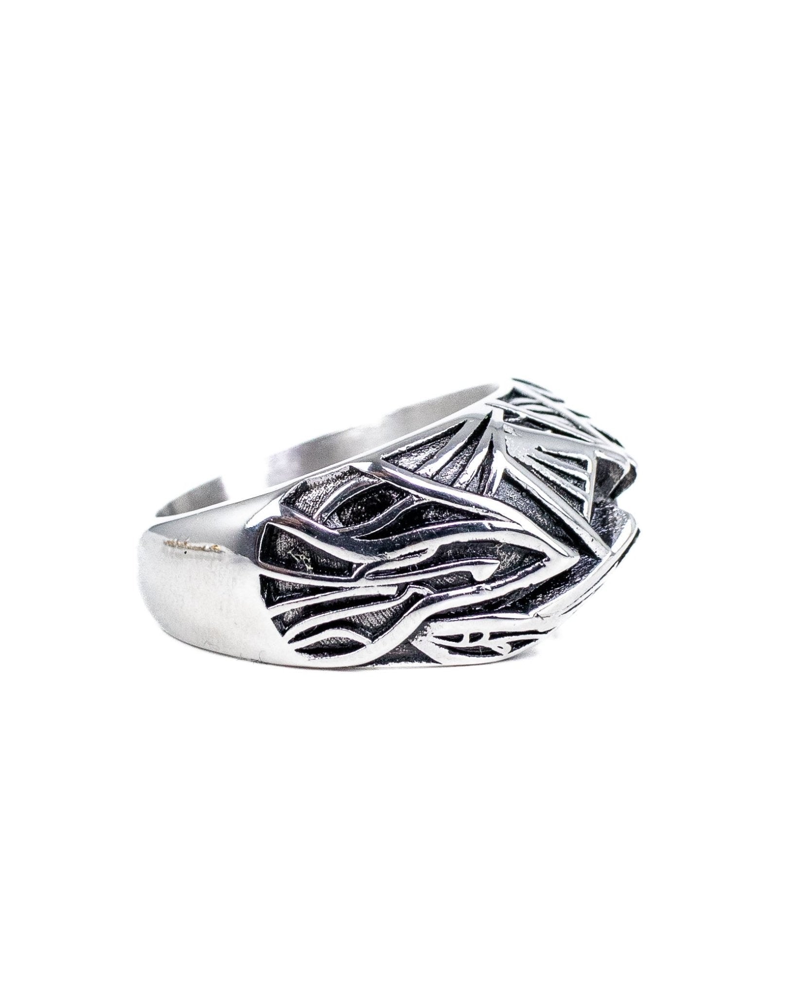 Jernhest - Haldur Silver - Ring i stål - jhstore.se