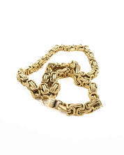 Jernhest - Halsband Kejsarlänk Guld - Osaka - jhstore.se