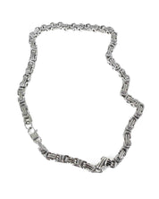 Jernhest - Halsband Kejsarlänk Silver - Osaka - jhstore.se