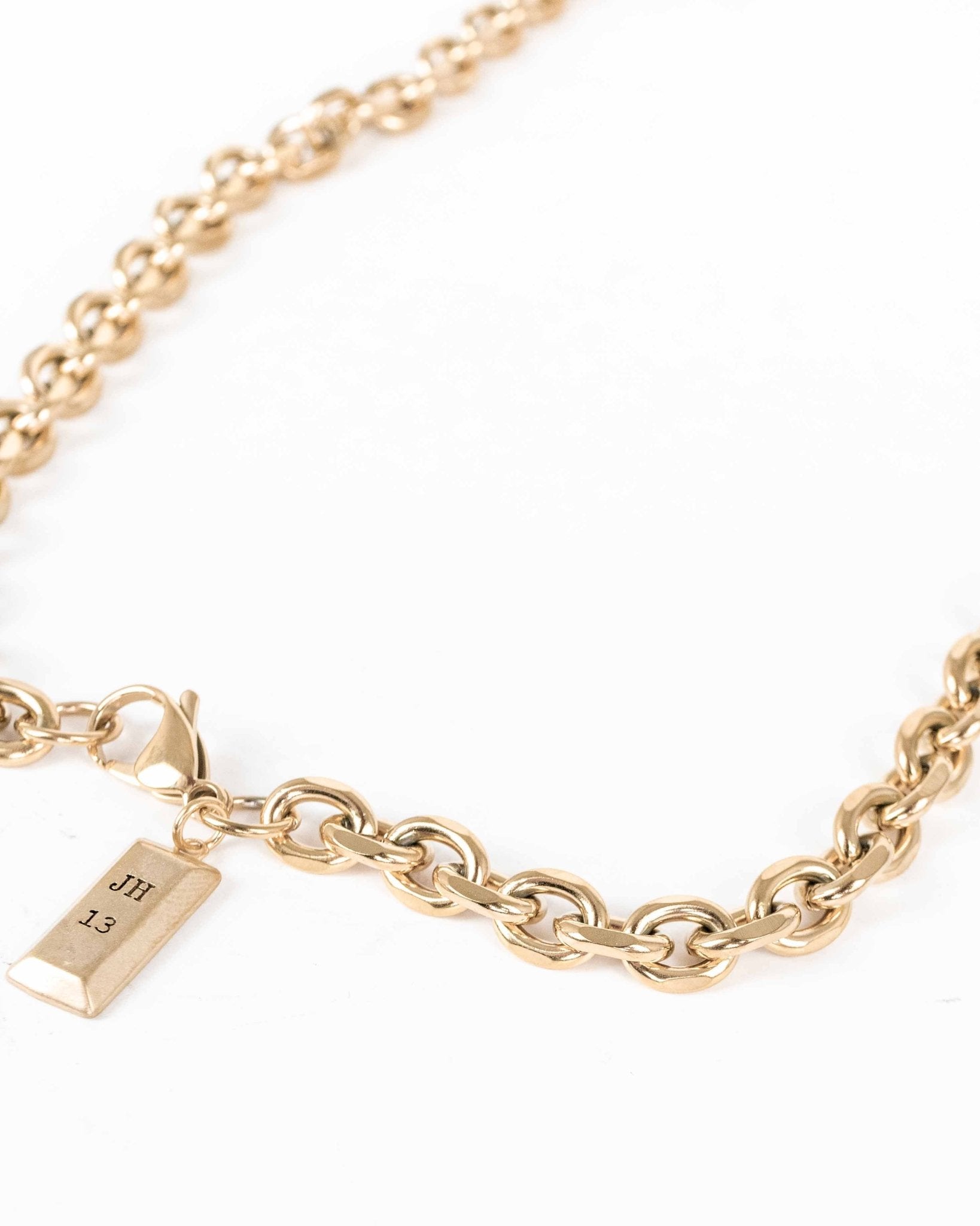 Jernhest - Halskedja Guld Opolerad - Minnesota - jhstore.se