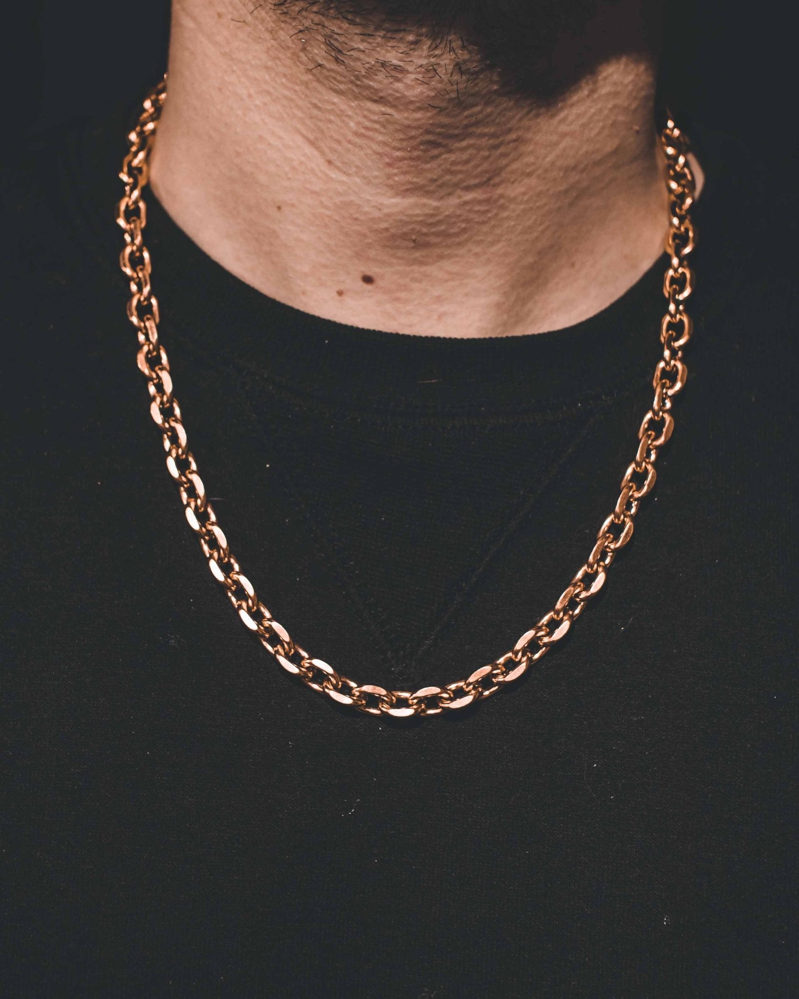 Jernhest - Halskedja Guld Opolerad - Minnesota - jhstore.se