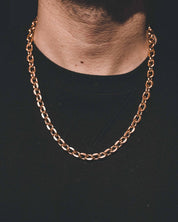 Jernhest - Halskedja Guld Opolerad - Minnesota - jhstore.se