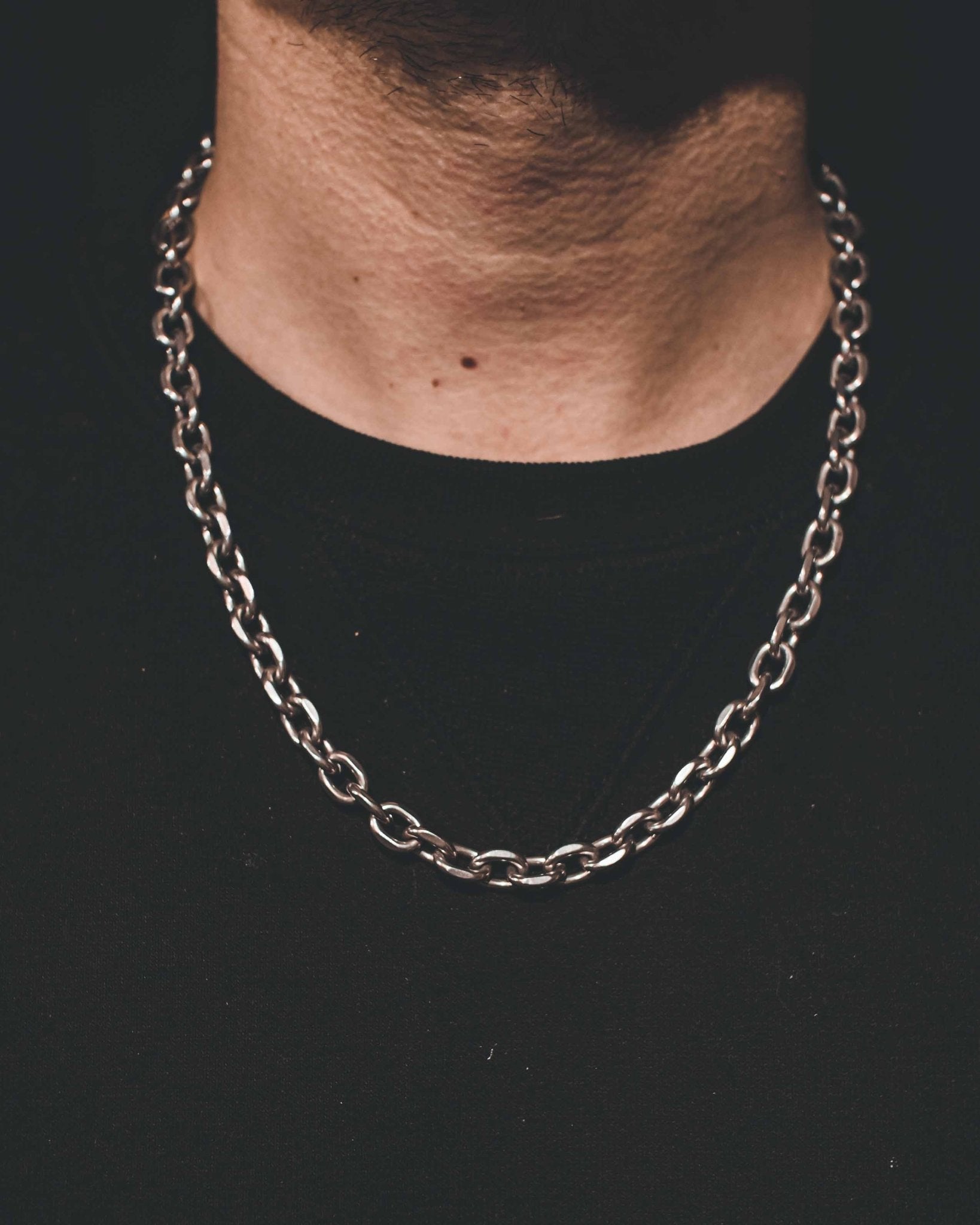 Jernhest - Halskedja Stål Opolerad - Minnesota - jhstore.se