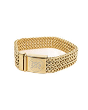 Jernhest - Harley - Armband Fiskben Guld - jhstore.se