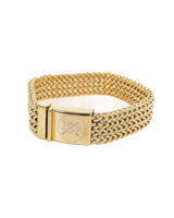 Jernhest - Harley - Armband Fiskben Guld