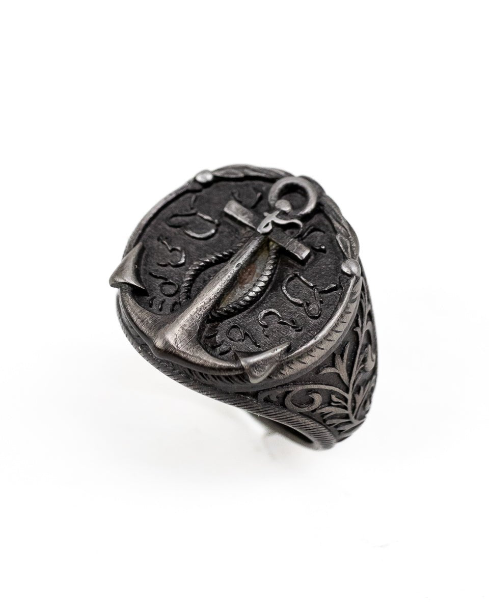 Jernhest - Jasper - Ring Antik Silver - jhstore.se