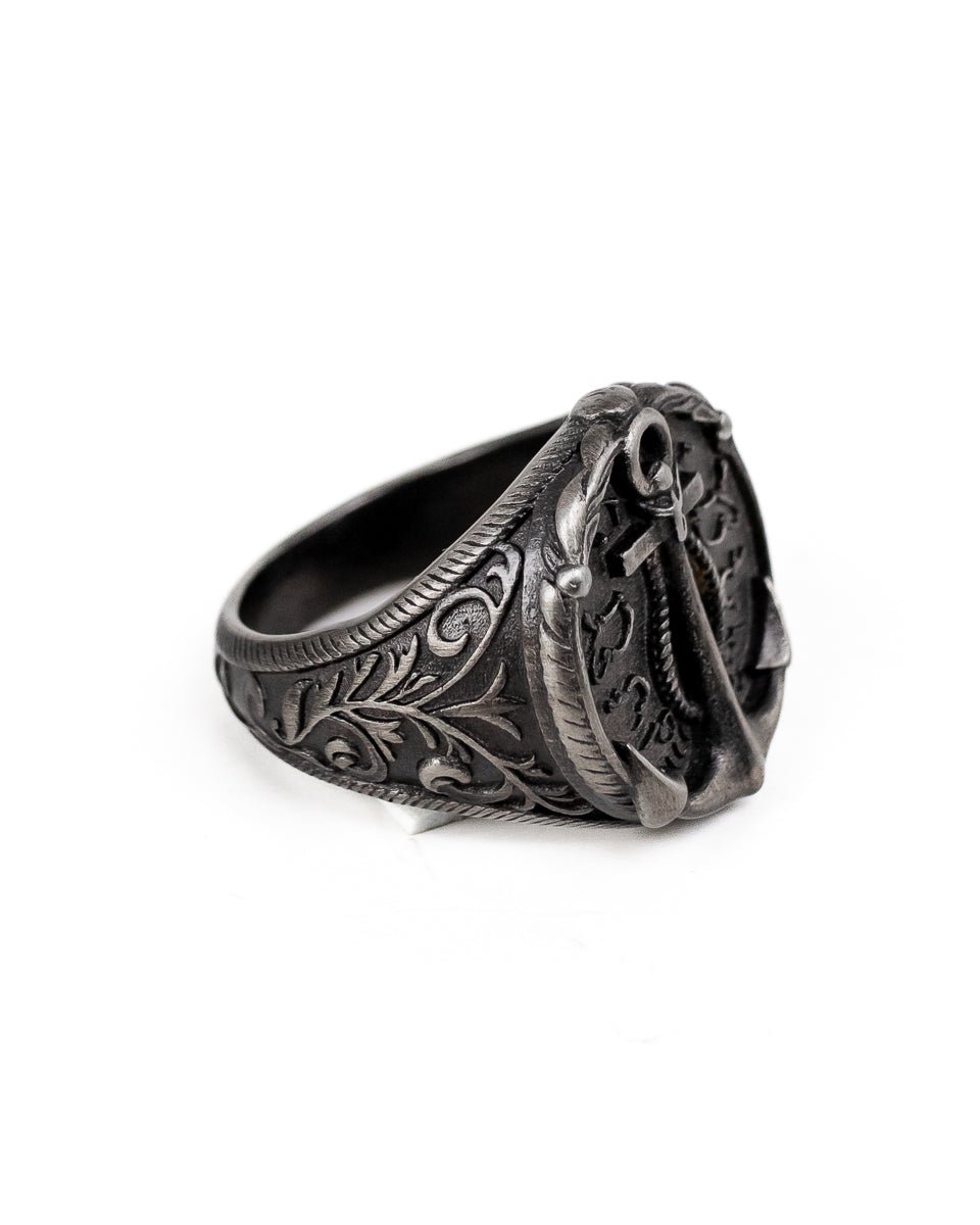Jernhest - Jasper - Ring Antik Silver - jhstore.se