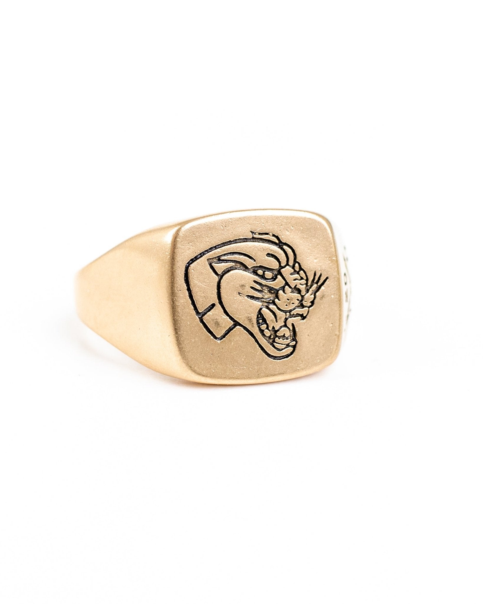 Jernhest - Klackring Panter - Knutte Guld - jhstore.se