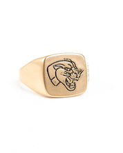 Jernhest - Klackring Panter - Knutte Guld - jhstore.se