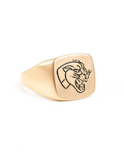 Jernhest - Klackring Panter - Knutte Guld - jhstore.se