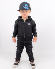 Jernhest - Little Native Zip Hood Black - jhstore.se