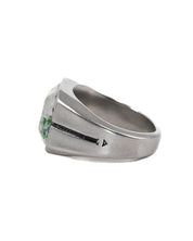 Jernhest - Ljung Ring - Silver - Ring med Kolmårdsmarmor - jhstore.se