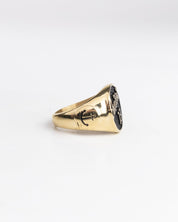 Jernhest - Loyd Gold Ring - jhstore.se
