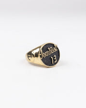 Jernhest - Loyd Gold Ring - jhstore.se