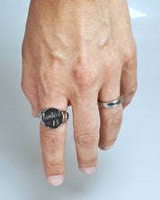 Jernhest - Loyd Silver Ring - jhstore.se
