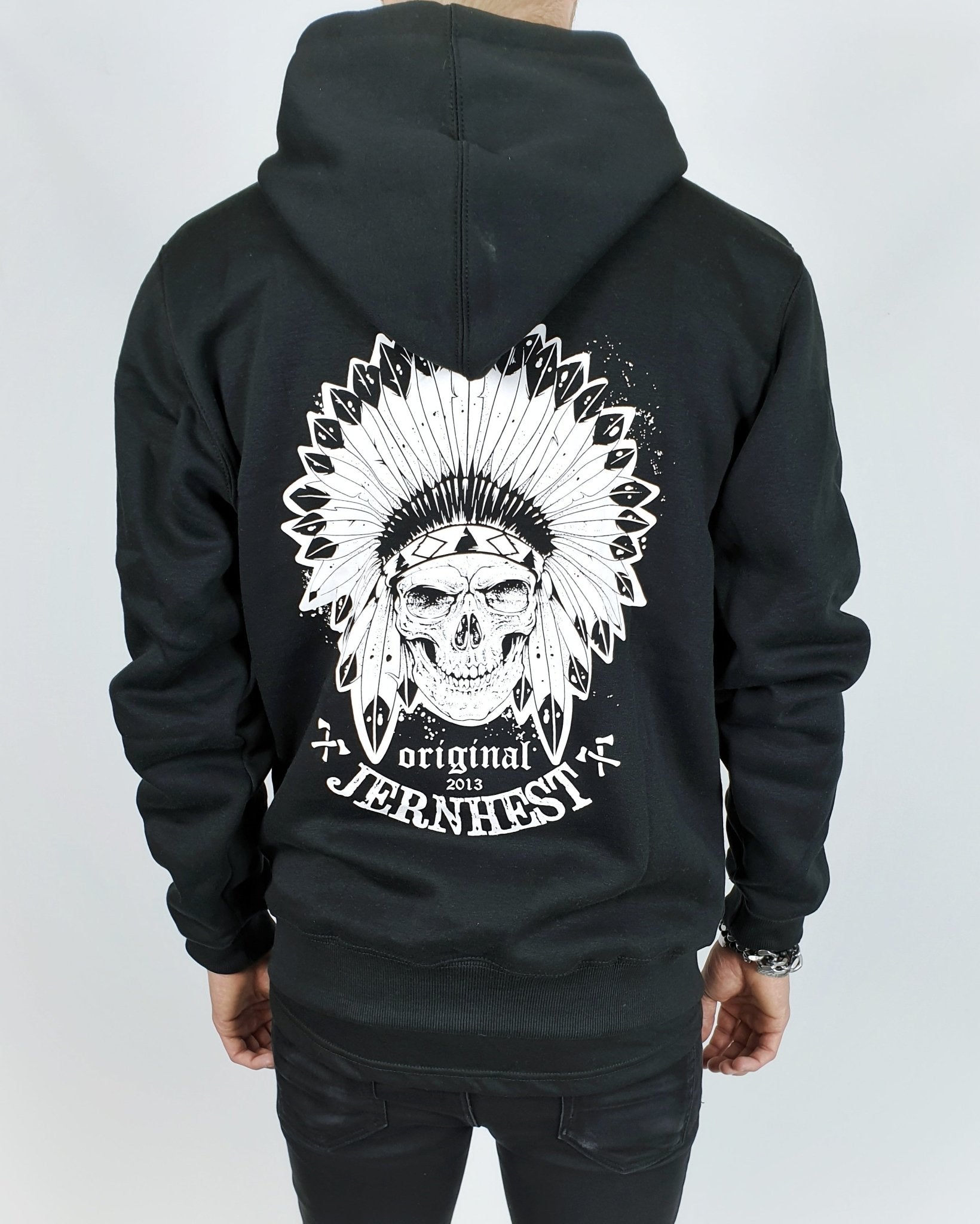 Jernhest - Native Zip Hood Black - jhstore.se