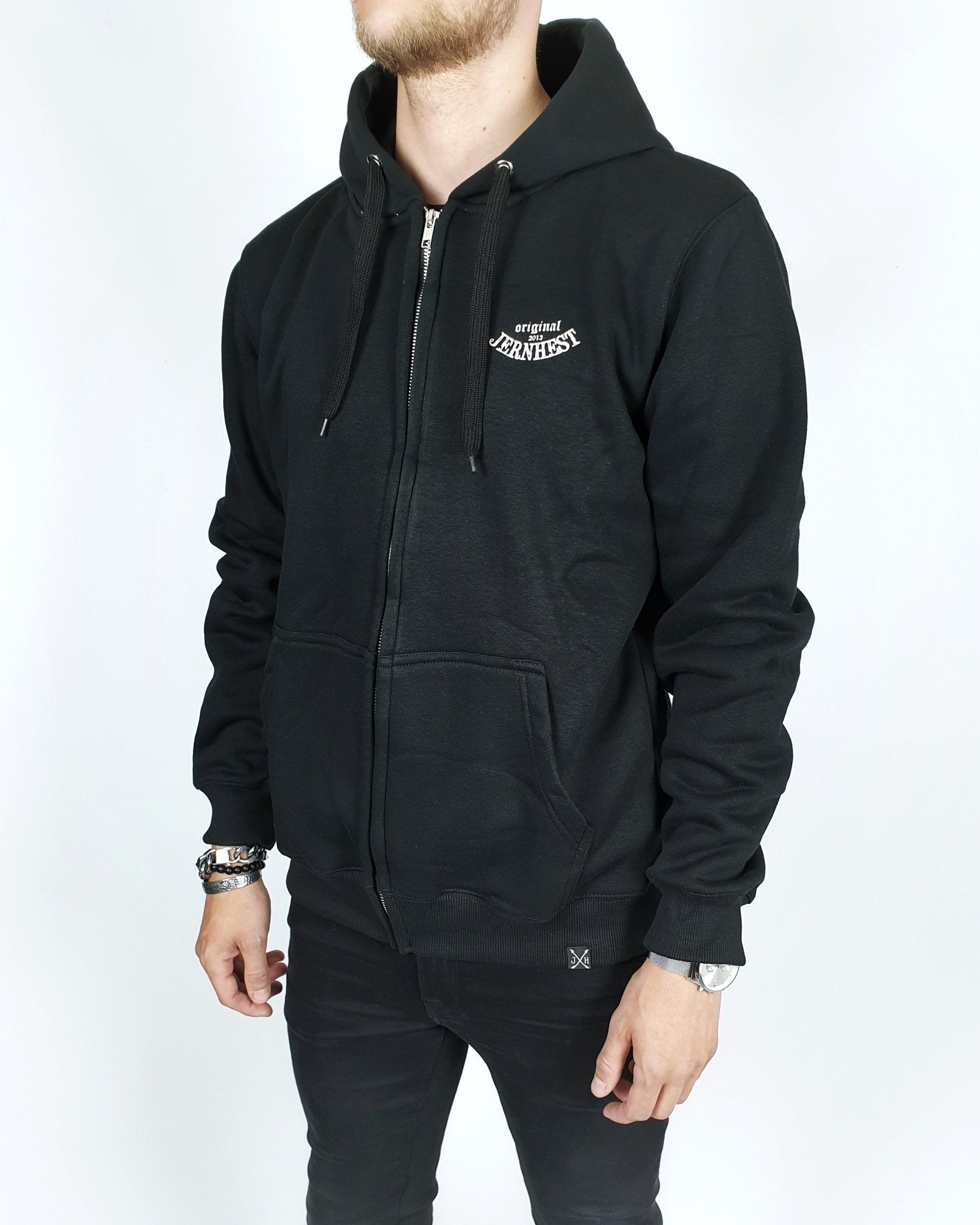 Jernhest - Native Zip Hood Black - jhstore.se