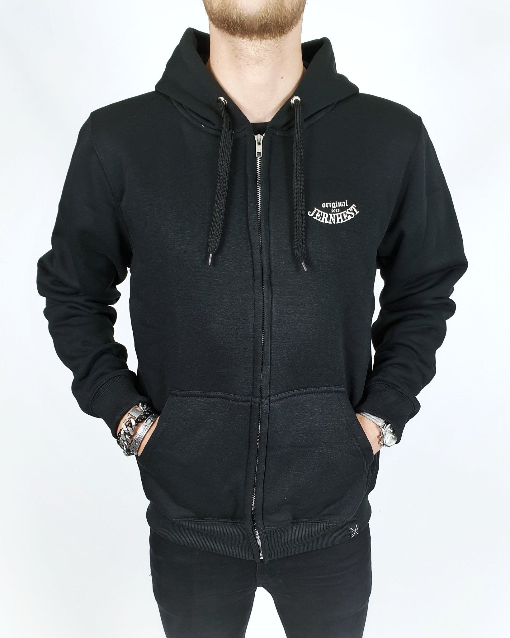 Jernhest - Native Zip Hood Black - jhstore.se