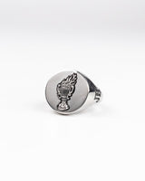 Jernhest - Nero Ring Silver