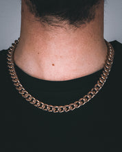 Jernhest - Pajala Guld - Halsband Pansarlänk - jhstore.se