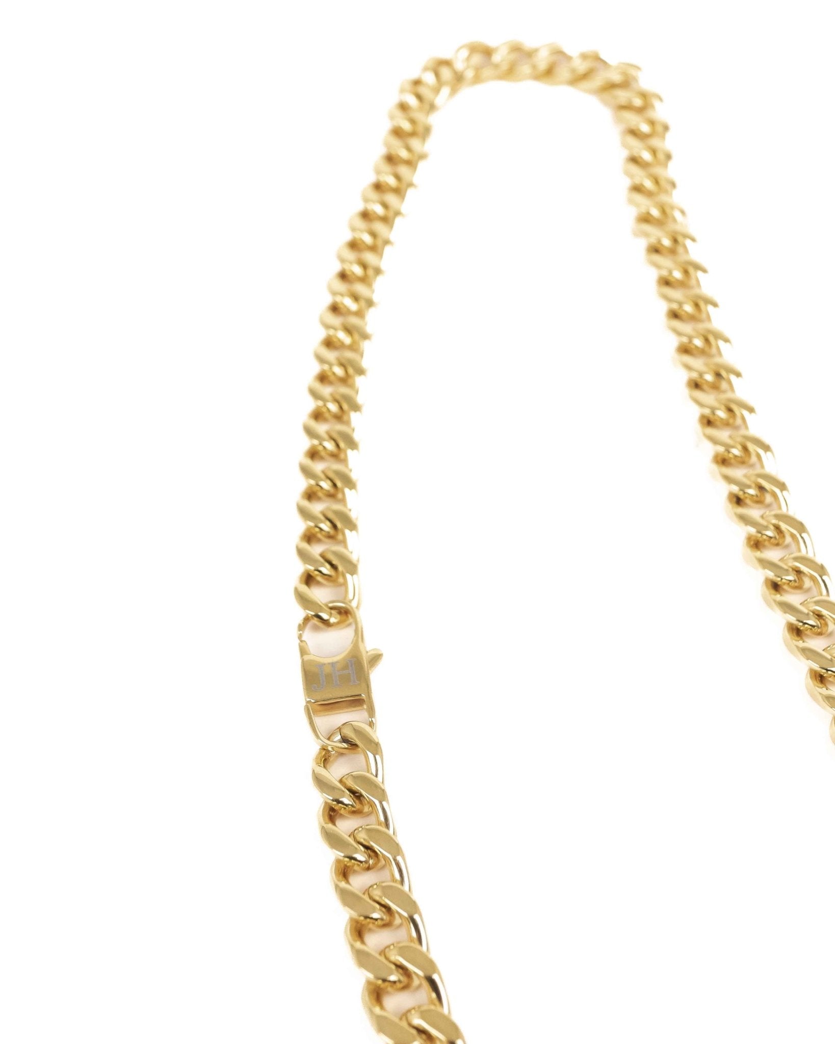 Jernhest - Pajala Guld - Halsband Pansarlänk - jhstore.se