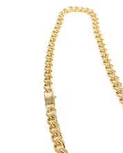 Jernhest - Pajala Guld - Halsband Pansarlänk - jhstore.se