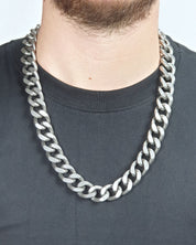 Jernhest - Peking Silver Halsband - jhstore.se