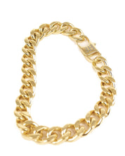 Jernhest - Putte Guld - Armband Pansarlänk - jhstore.se