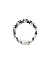 Jernhest - Ring med döskallar - Algot - jhstore.se