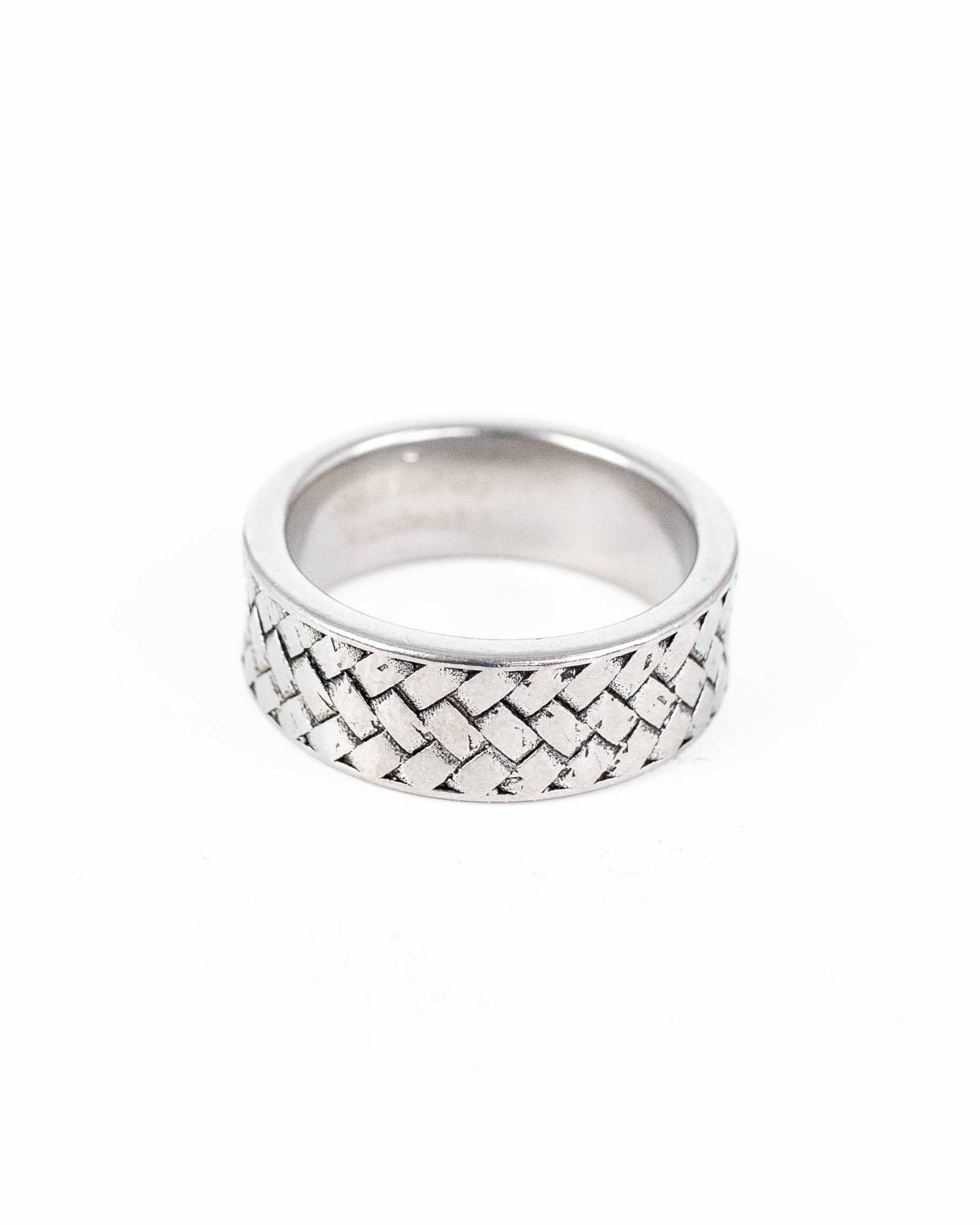 Jernhest - Ring med fiskbensmönster - Clarence - jhstore.se