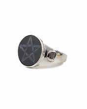 Jernhest - Ring med graverad sten - Liam - jhstore.se