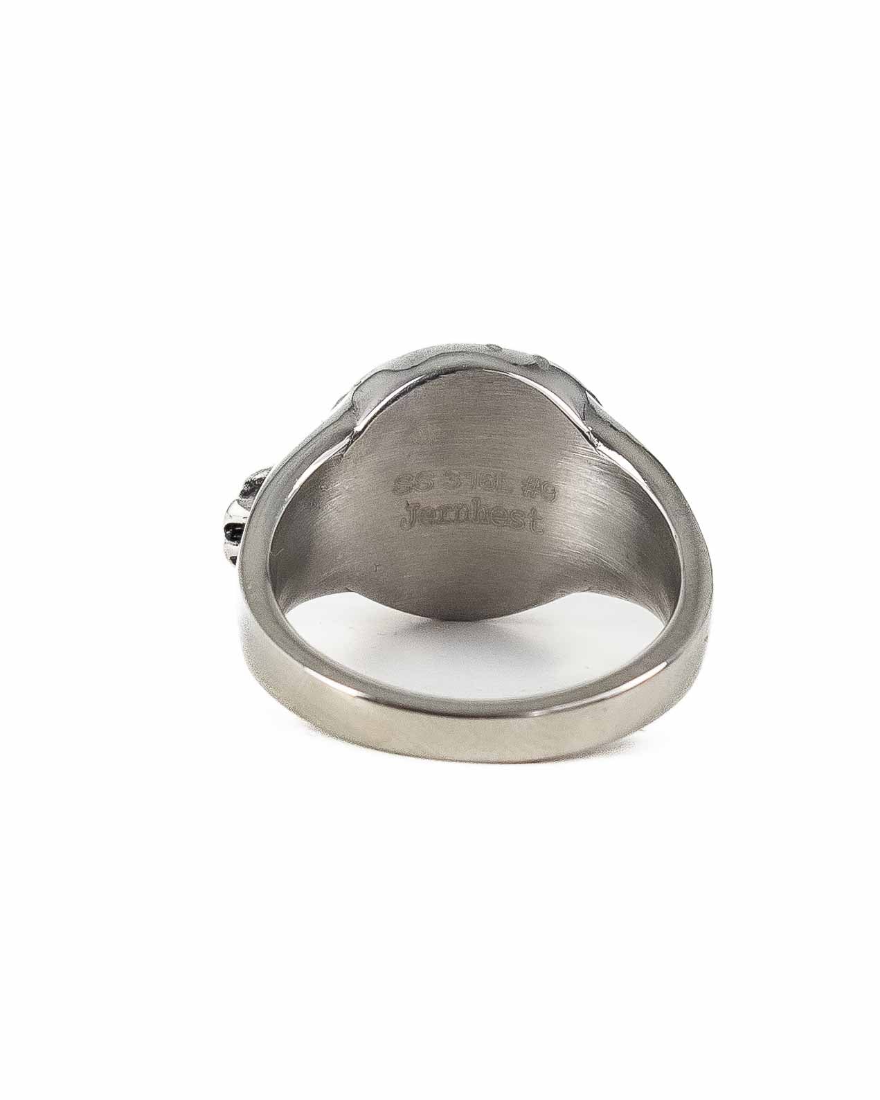 Jernhest - Ring med graverad sten - Liam - jhstore.se