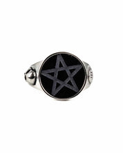 Jernhest - Ring med graverad sten - Liam - jhstore.se