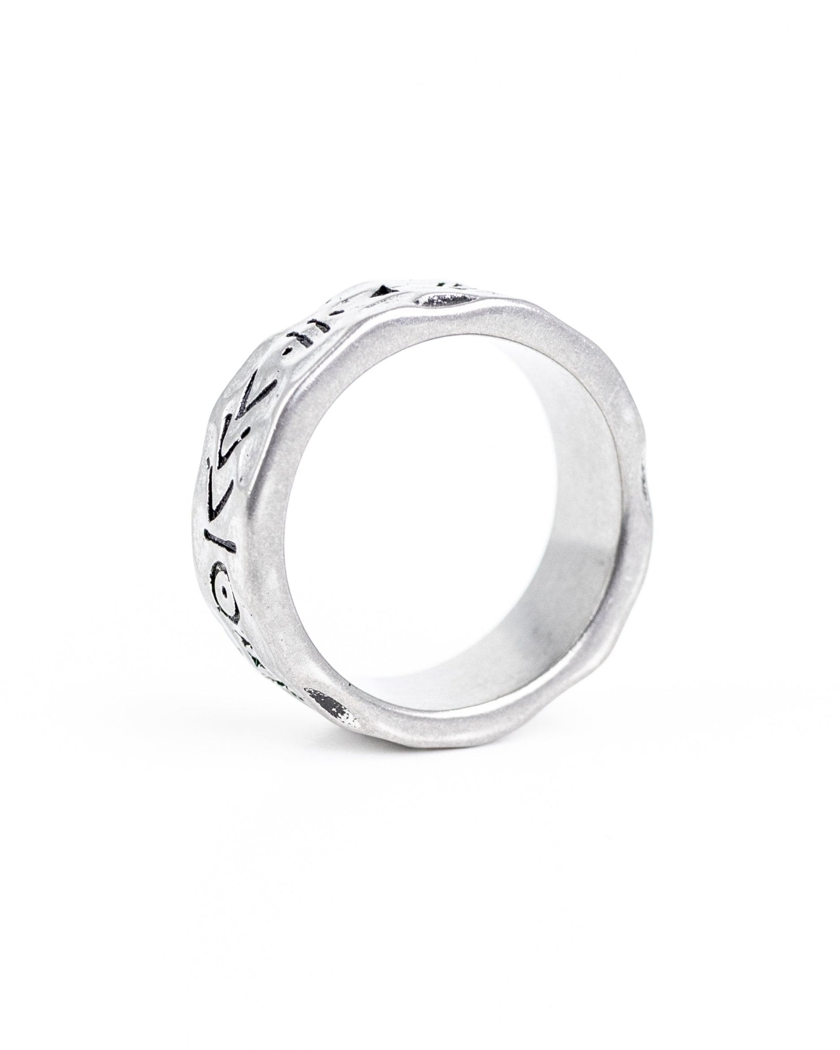 Jernhest - Ring Med Symboler - Fred - jhstore.se