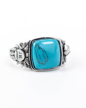 Jernhest - Ring Turkos Sten - Turok - jhstore.se