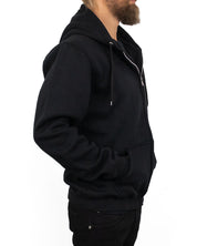 Jernhest - Spark Zip Hood Black - jhstore.se