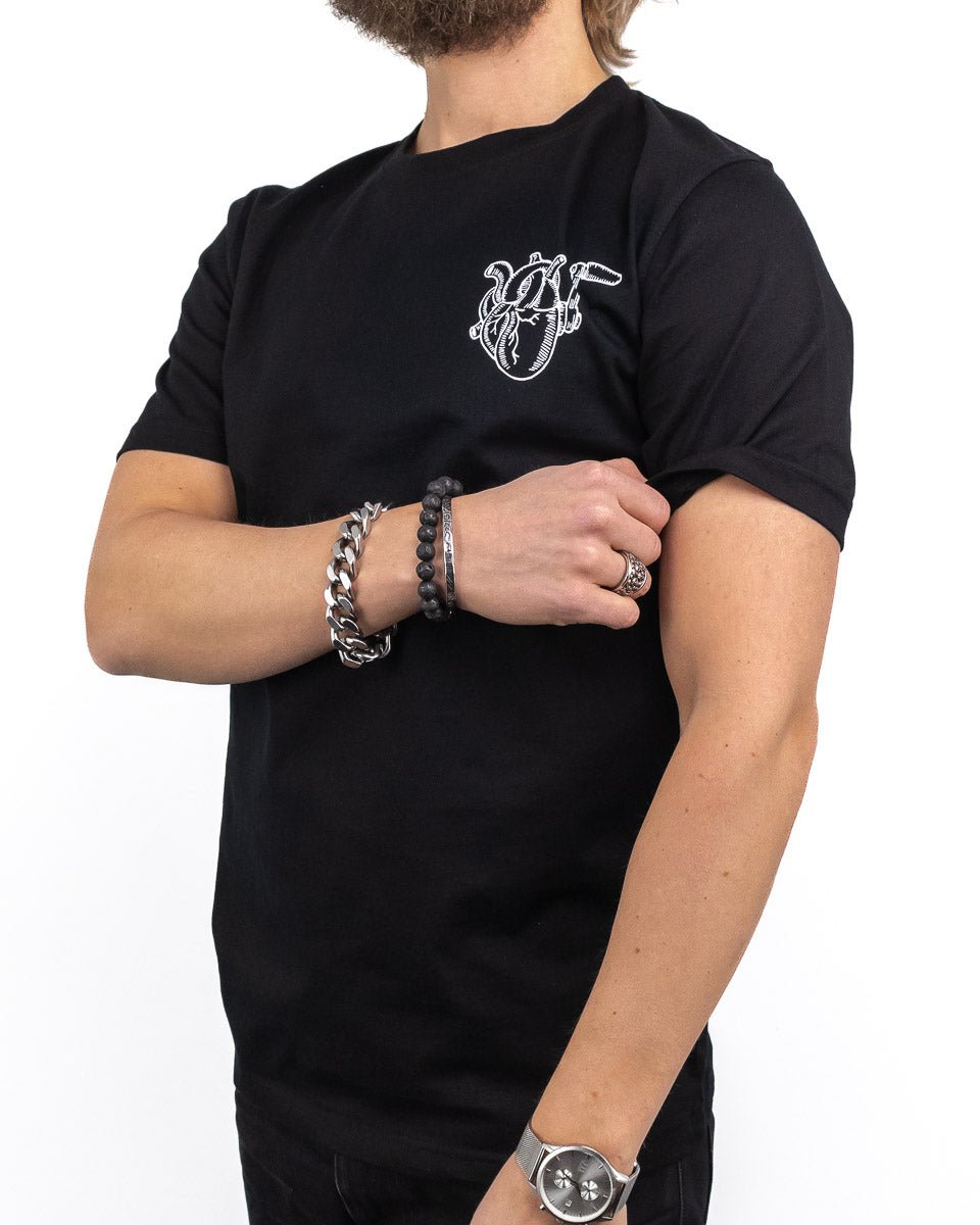 Jernhest - T-shirt Svart - Kickstart Tee - jhstore.se