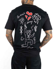 Jernhest - T-shirt Svart - So Sorry - jhstore.se