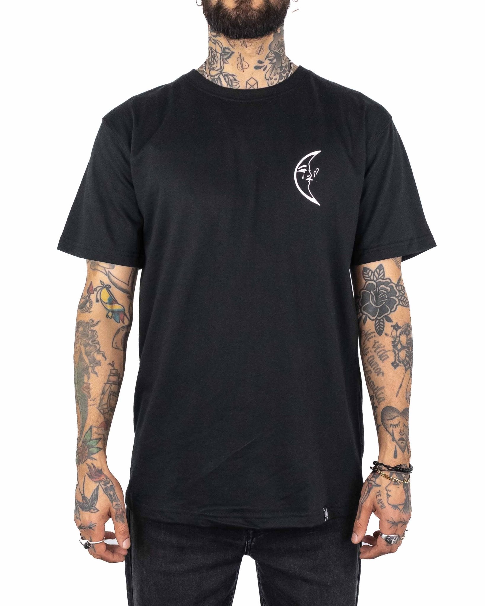 Jernhest - T-shirt Svart - Spilled Tee - jhstore.se