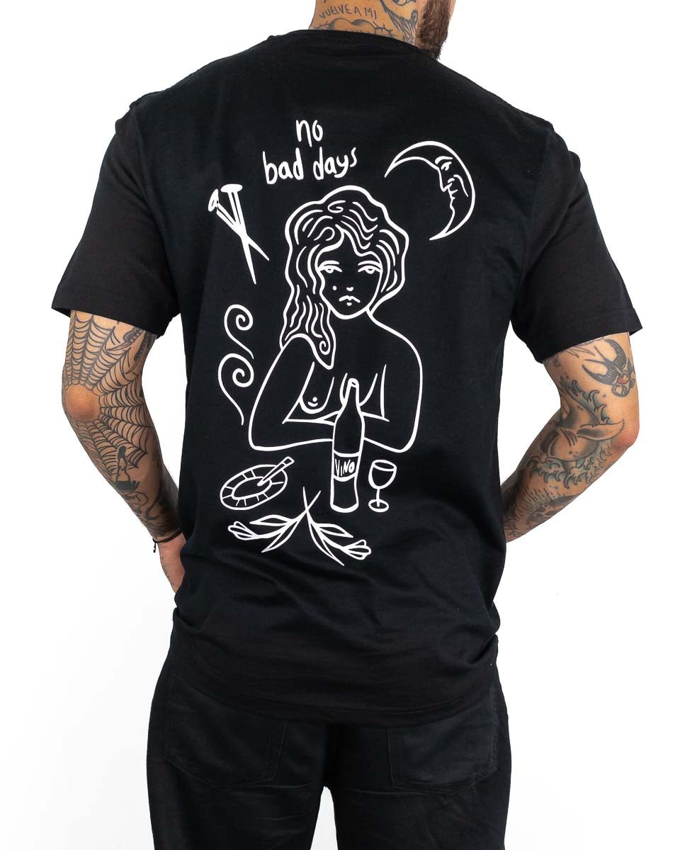 Jernhest - T-shirt Svart - Vino - jhstore.se